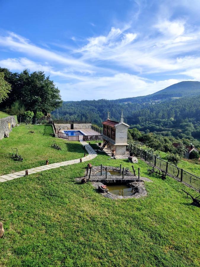 Casa Rural A Avoa Maria Campo Lameiro Exterior foto